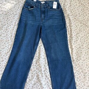 Good American Mid-Rise Blue Jeans